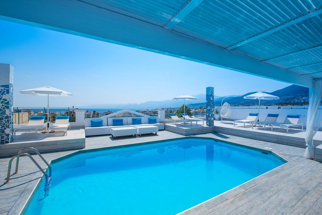 הרסוניסוס Senses Blue Boutique Hotel מראה חיצוני תמונה
